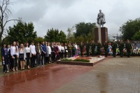 Богучарские  школьники   приняли участие в Уроках Мужества