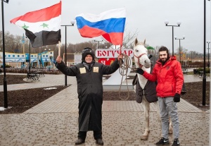  Под флагом мира из Сирии в Россию!