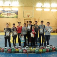Богучарцы приняли участие в областных соревнованиях по гиревому спорту