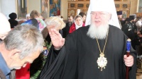 Благодарственный молебен отслужил митрополит Воронежский и Лискинский Сергий.
