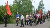 В Богучаре перезахоронили останки 16 красноармейцев.