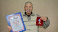 Руководителя богучарского поискового отряда «Память» Николая Новикова отметили медалью 